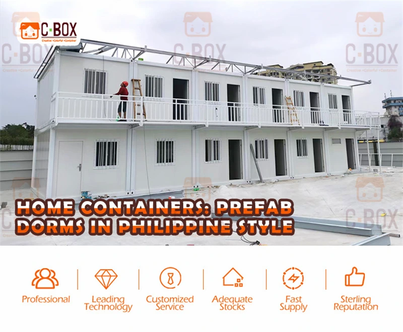 rumah kontainer filipina untuk asrama