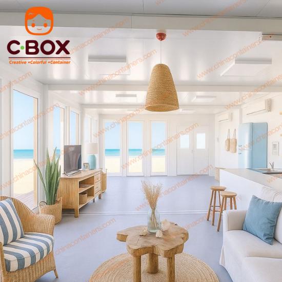 luxury flat pack container