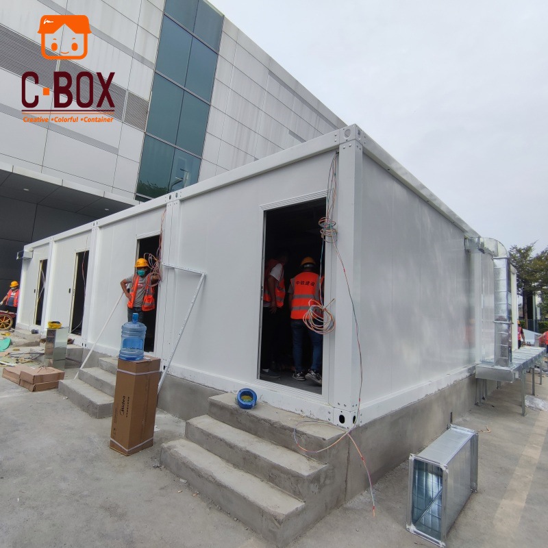 Konstruksi Rumah Kontainer di Tiongkok —— Rumah Prefab CBOX