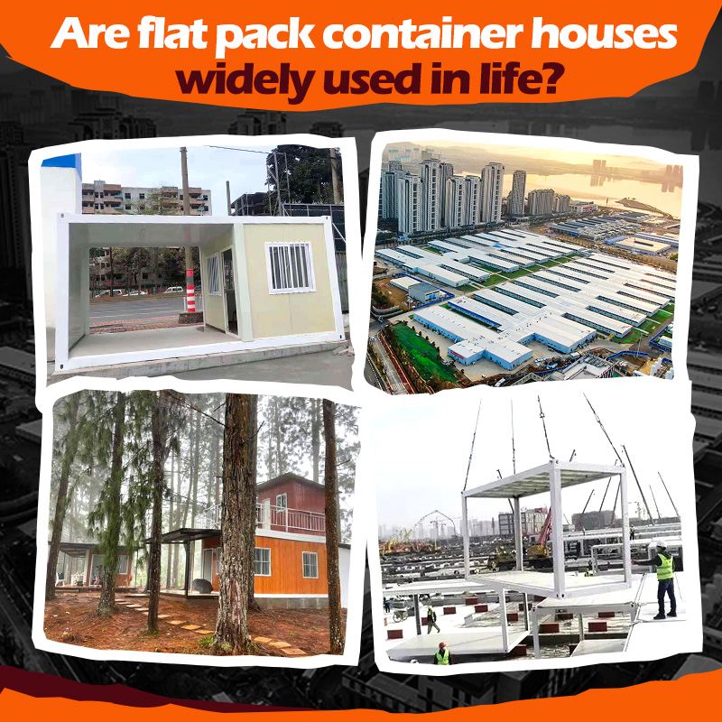 Apakah rumah kontainer paket datar banyak digunakan dalam kehidupan? Apakah itu umum?
        